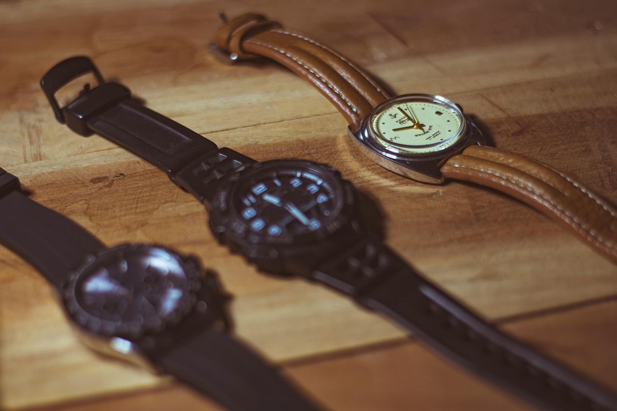 Three watches